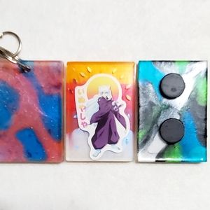 Inuyasha Handmade Keychain or Fridge Magnet "Your Choice"